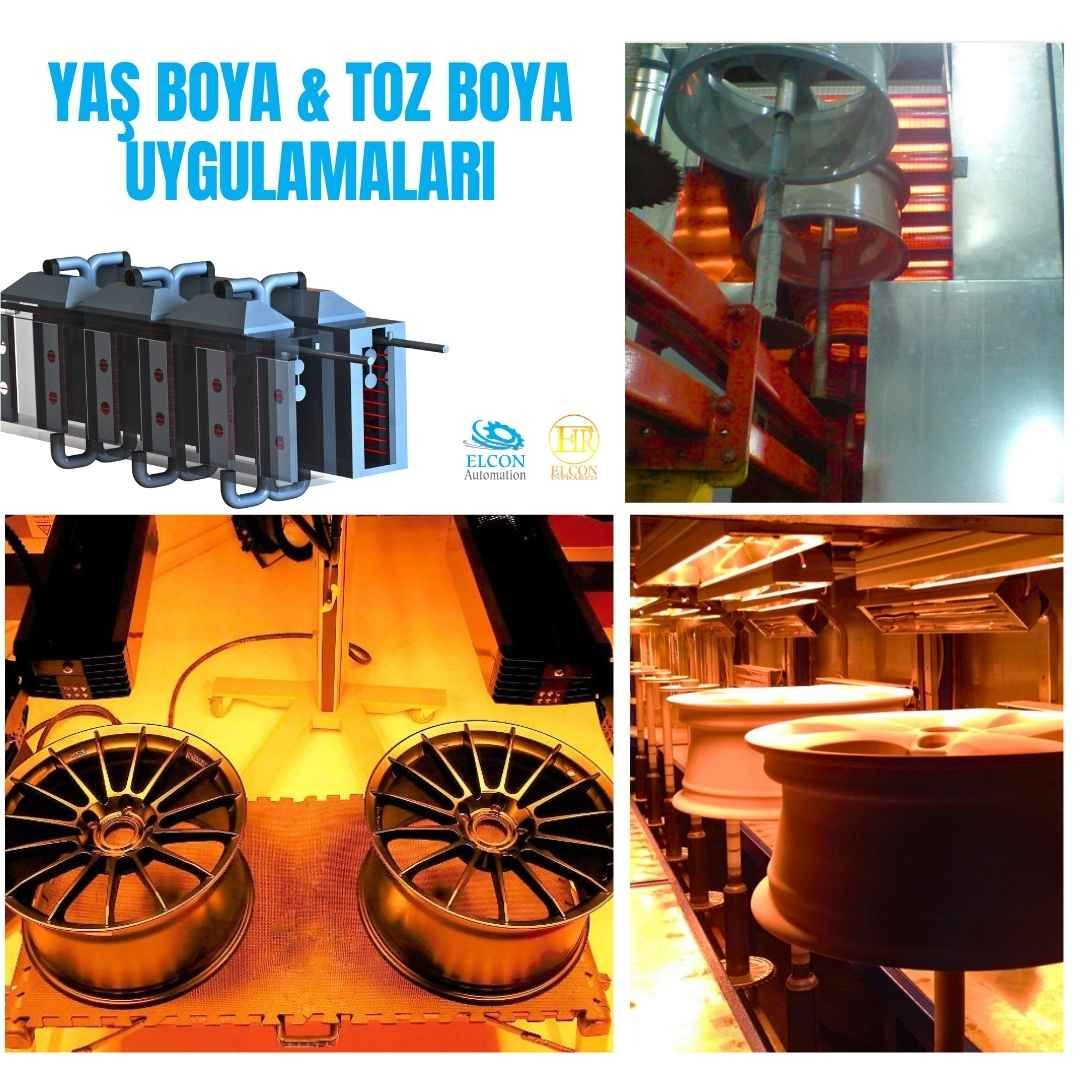 Yaş boya kurleme uygulamalarında infrared teknolojisi