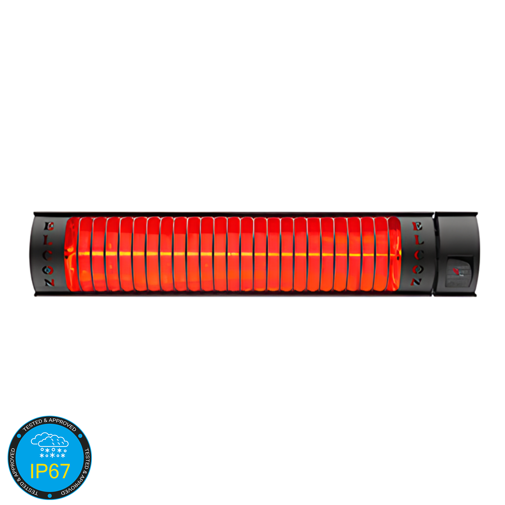 Uzaktan Kumandalı Elektrikli Infrared Isıtıcı RCH-2000/6